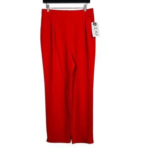 NEW! Kemp Collection Formal Trouser Pants Red - 12